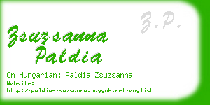 zsuzsanna paldia business card